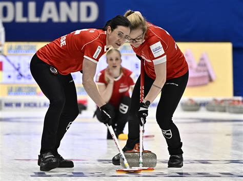 Switzerland Win Both Matches On Opening Day Of World Womens Curling Champs