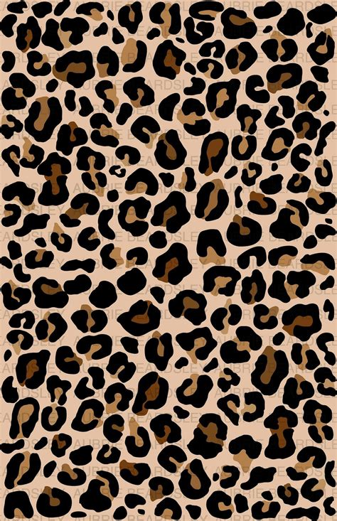 Leopard Print Svg Leopard Svg Leopard Print Png Cheetah Etsy