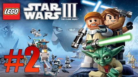 Lego Stars Wars 3 The Clone Wars Ch 1 Duel Of The Droids Part 2