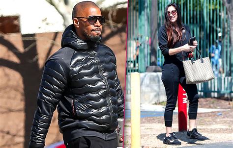 jamie foxx spends day with ex girlfriend and daughter
