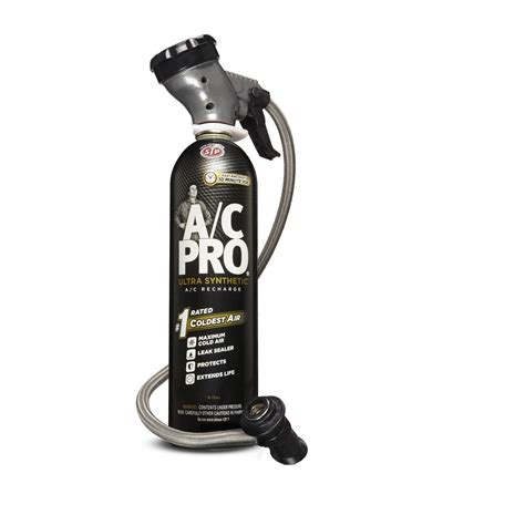 A/C Pro ACP-100V R134a Premium Refrigerant with Hose and Gauge 20oz