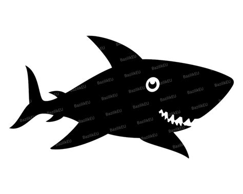 Baby Shark Svg Bundle Shark Silhouette Svg Files For Cricut Etsy