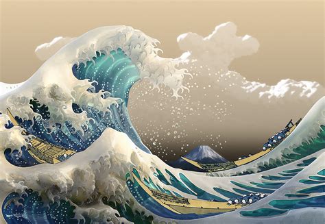 🔥 46 The Great Wave Wallpaper Wallpapersafari