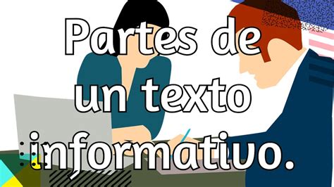 Partes Del Texto Informativo Canal Videos De Primaria Youtube