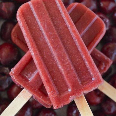 Homemade Cherry Ice Pops With Only 3 Ingredients Know Your Produce