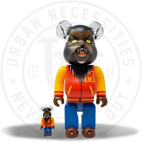 Clearance Bearbrick X Michael Jackson Werewolf 100 And 400 Set