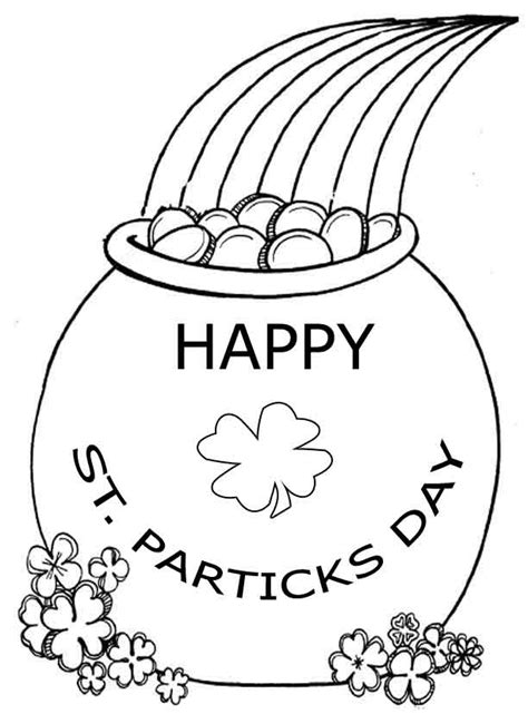 St. Patricks Day Coloring Pages | Learn To Coloring