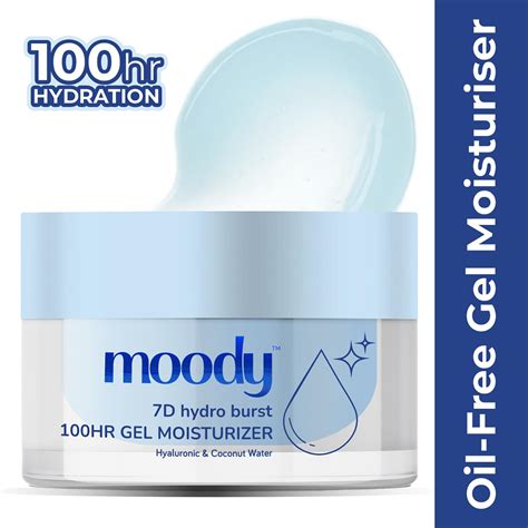 Buy Moody 7D Hydro Burst 100Hr Gel Face Moisturizer (50 g) - Moody