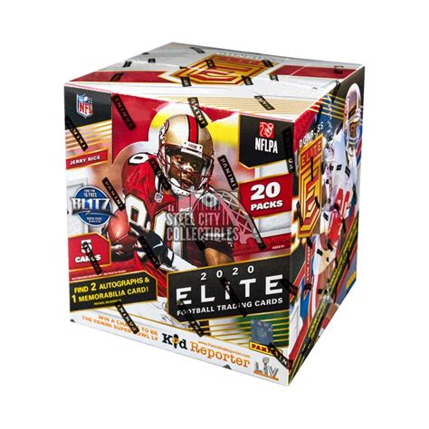 2020 panini legacy football hobby box. 2020 Panini Elite Football Hobby Box | Steel City Collectibles