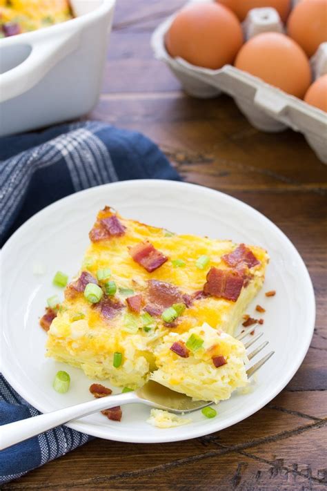 Easy Breakfast Casserole With Hash Browns