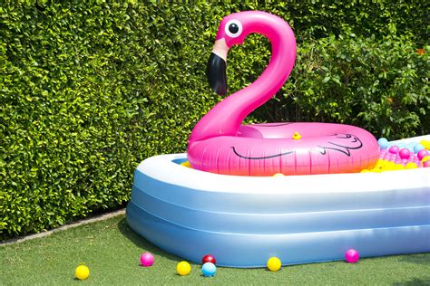 After you dry the pool and ensure there is no cleaning product residue inside, refill it with fresh water. How to Keep a Blow-Up Pool Clean | Hunker | Blow up pool ...