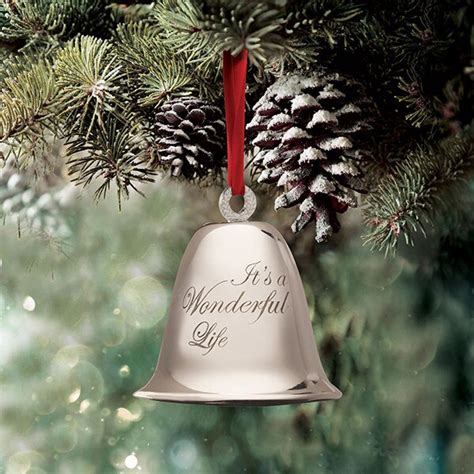 Its A Wonderful Life Bell Ornament Christmas Tree Ornament