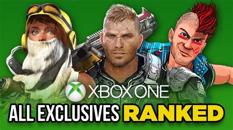 Ranking Every Xbox One Exclusive From Worst To Best Youtube