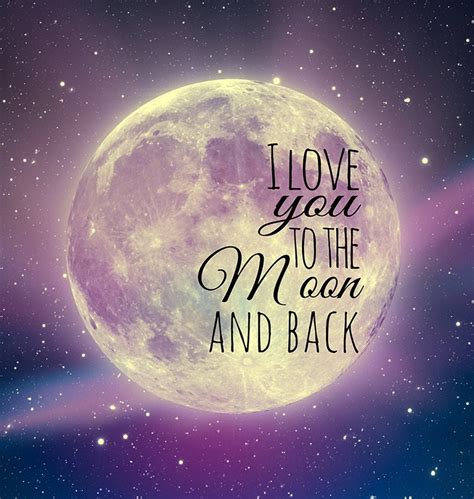 I Love You To The Moon And Back Canvas Art 30x30 Etsy