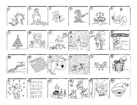 The easiest way to play is to divide your. Christmas Carol Puzzles - The Button-Down Mind