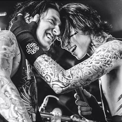 Jake Pitts And Andy Biersack I Love This Pic Black Veil Brides Andy