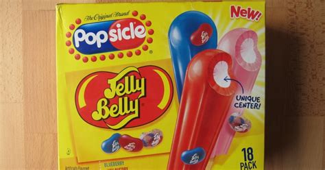 Frozen Friday Jelly Belly Flavored Popsicles Brand Eating