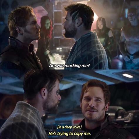Peter Quill Thor With Images Marvel Funny Marvel Avengers