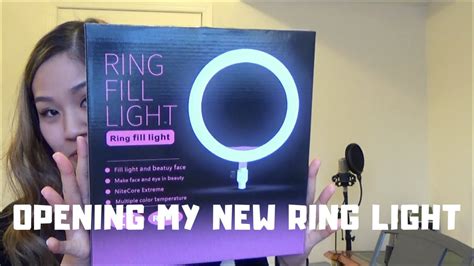 New Ring Light Neewer Led 10 Ring Light Youtube