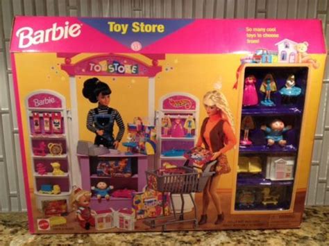 1998 Mattel Barbie Toy Store Playset House Factory Sealed Cabbage Patch Ebay Barbie Toys