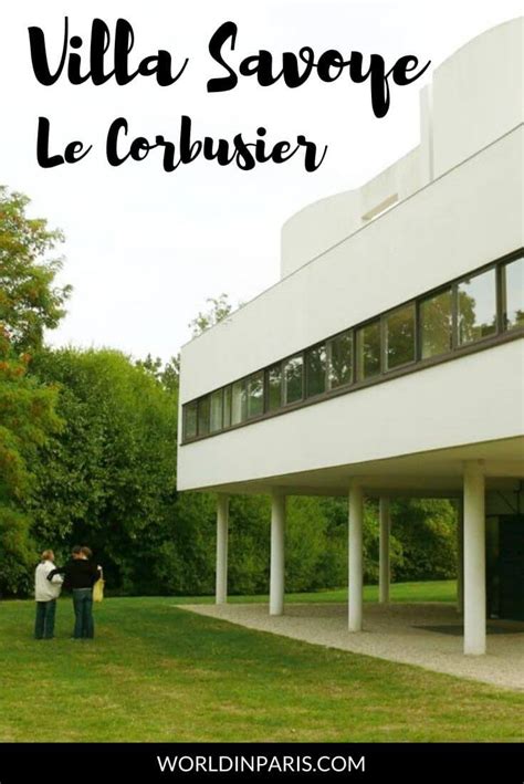 Villa Savoye Le Corbusier The Icon Of Modern Architecture World In
