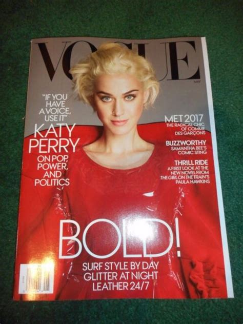 Katy Perry Vogue Magazine May 2017 Ebay