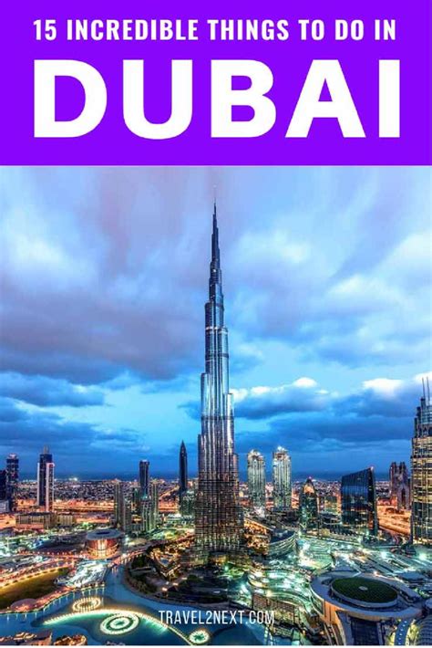 23 Incredible Things To Do In Dubai Dubai Holidays Dubai Travel