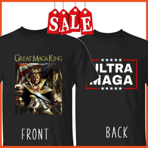 Hot Ultra Maga Shirt The Great Maga King Funny Anti Biden Pro Trump