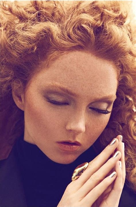 Lily Cole Harpers Bazaar Red Hair Hair Hair Lily Cole High Fashion