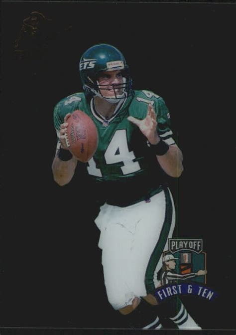1997 Playoff First And Ten Kickoff 13 Neil Odonnell Nm Mt
