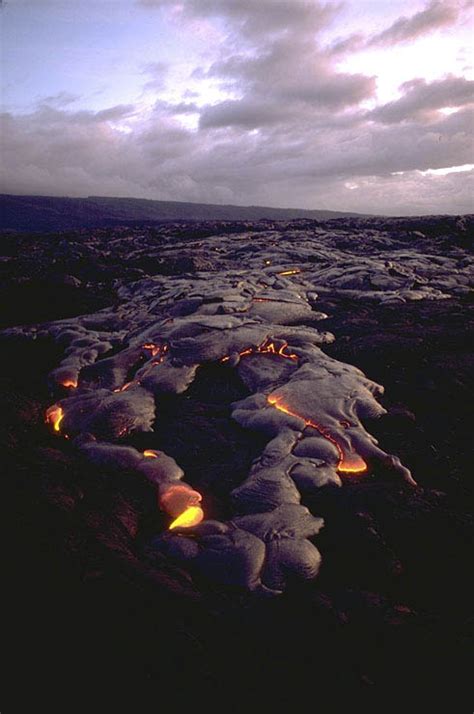 Pahoehoe Lava Hawaii Vertical Geology Pics