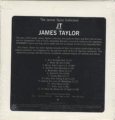 james taylor jt us promo cd album cdlp 384594