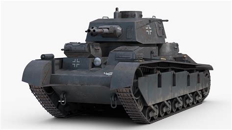 3d Ww2 German Neubaufahrzeug 3 5 Turbosquid 1489425