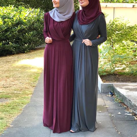 pleated abaya muslim dress robe dubai hijab kaftan abayas women jilbab ramadan caftan marocain