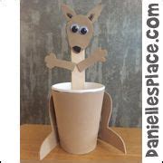 When you are learning the letter k, this letter k craft: Paper Cup Kangaroo Craft for Australia Day | Kangaroo ...