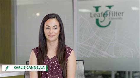 Here To Help Karlie Cannella Leaffilter Employee Spotlight Youtube