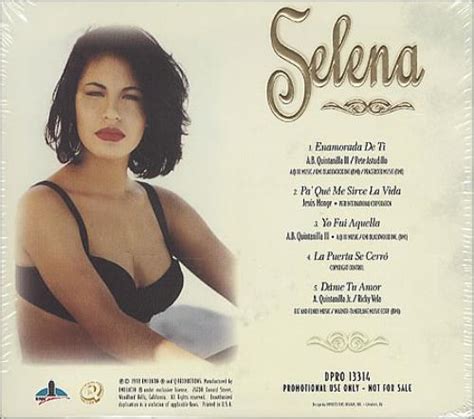 Selena Enamorada De Ti Us Promo Cd Single Cd5 5 141135