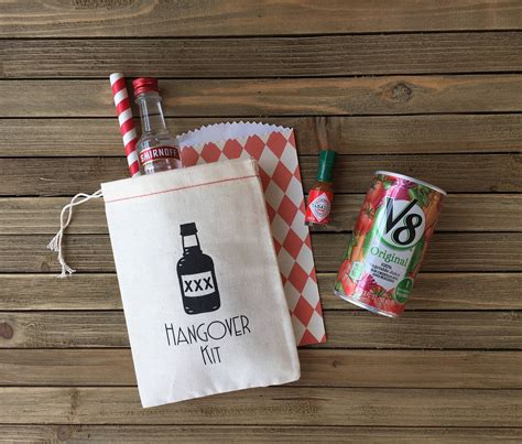 Hangover Kits Bachelor Party Favor Bags Hangover Kit Bags Image 0 Wedding Guest T Bag Guest