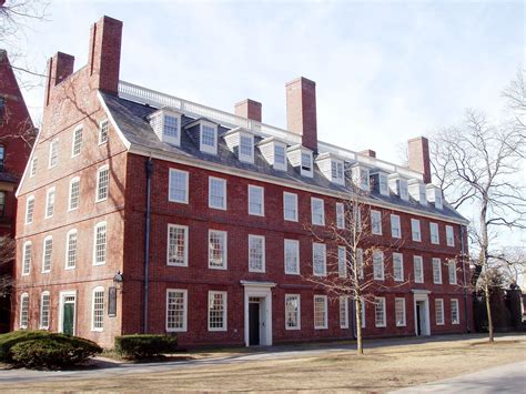 Massachusetts Hall At Harvard University Georgian Architecture