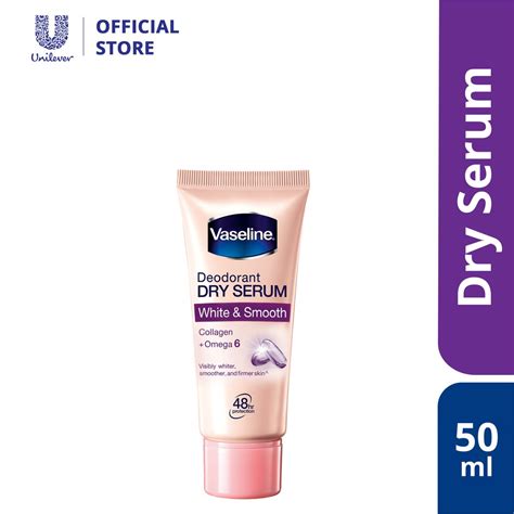 Heal dry skin with vaseline intensive care healing serum. Vaseline Deodorant Dry Serum White & Smooth (50ml ...