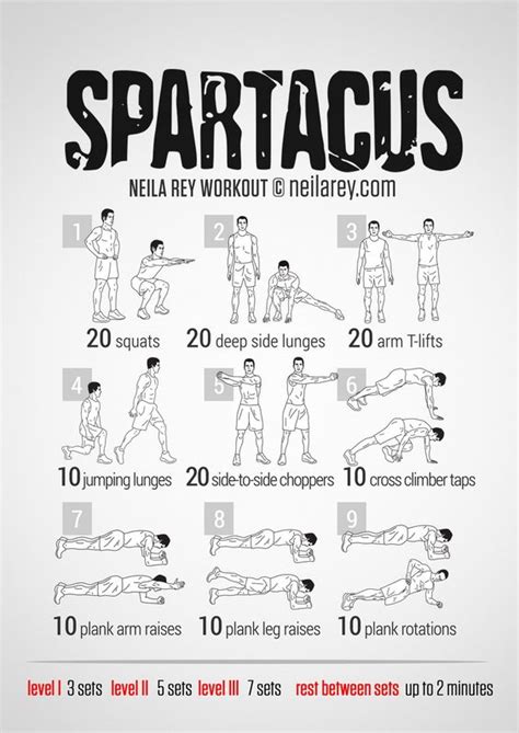 It uses triple sets to fire up your metabolism and melt fat at a blistering pace. Spartacus workout, Spartacus and Workout on Pinterest