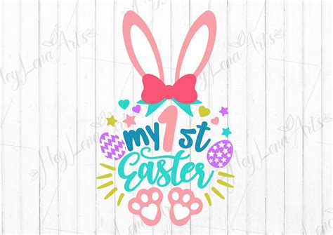 Easter SVG My 1st Easter svg First Easter svg Bunny svg | Etsy