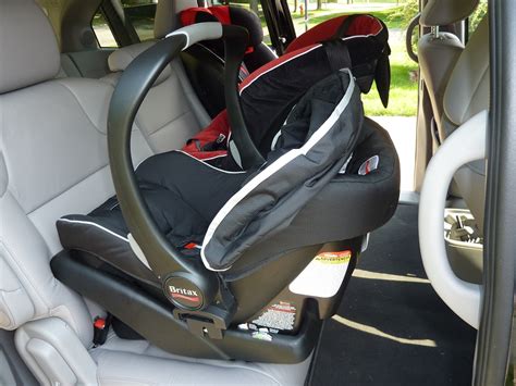 Plenty of room for the car seat and the child; Britax B-Safe Infant Seat Review - CarseatBlog