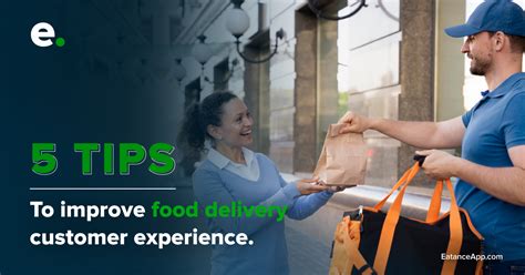 5 Tips To Improve Food Delivery Customer Experience Eatance App