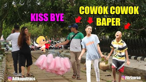 Cewek Cantik Kiss Bye Cowok Gak Di Kenal Sampai Baper Part 2 Youtube