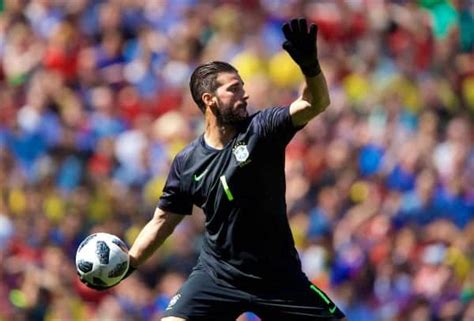 Scouting Liverpool Target Alisson Brazilian Goalkeeper Keeps Clean Sheet At Anfield