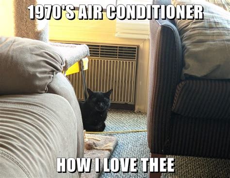 1970 s air conditioner lolcats lol cat memes funny cats funny cat pictures with words