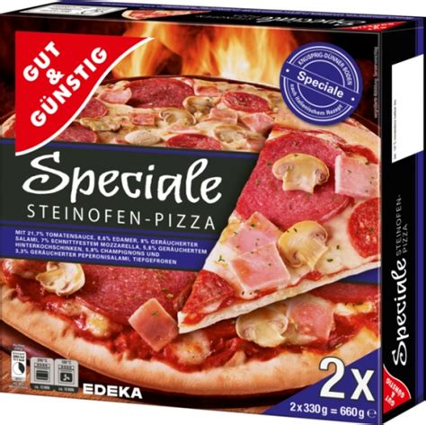 Gut And GÜnstig Steinofen Pizza Speciale 2 Stück Von Edeka
