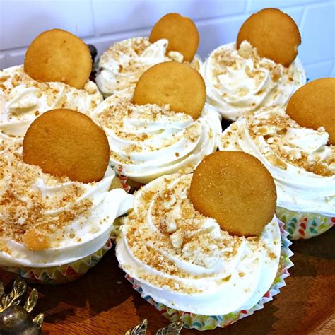 Bake for about 40 minutes, stirring once during baking, until the bananas are soft and golden brown. Banana Pudding Cupcakes | TheBestDessertRecipes.com