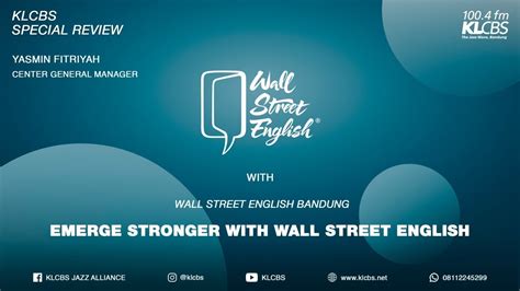 Emerge Stronger With Wall Street English Youtube